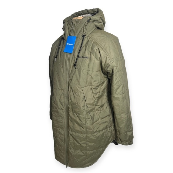 COLUMBIA CHATFIELD HILL NOVELTY JACKET - WOMEN'S size M Stone green - Picture 10 of 12